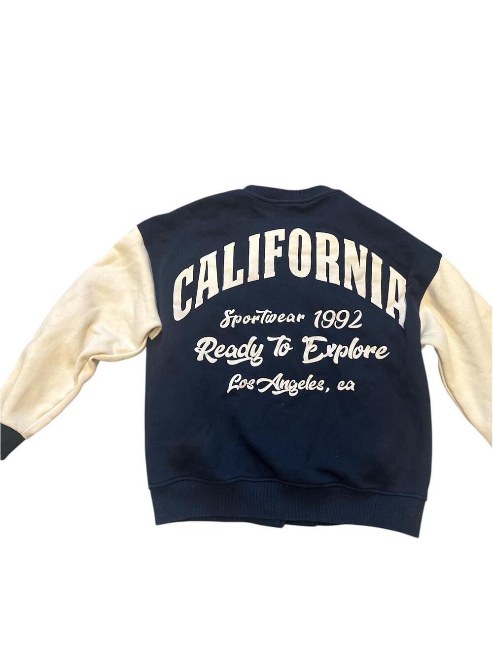 Zara girls varsity jacket